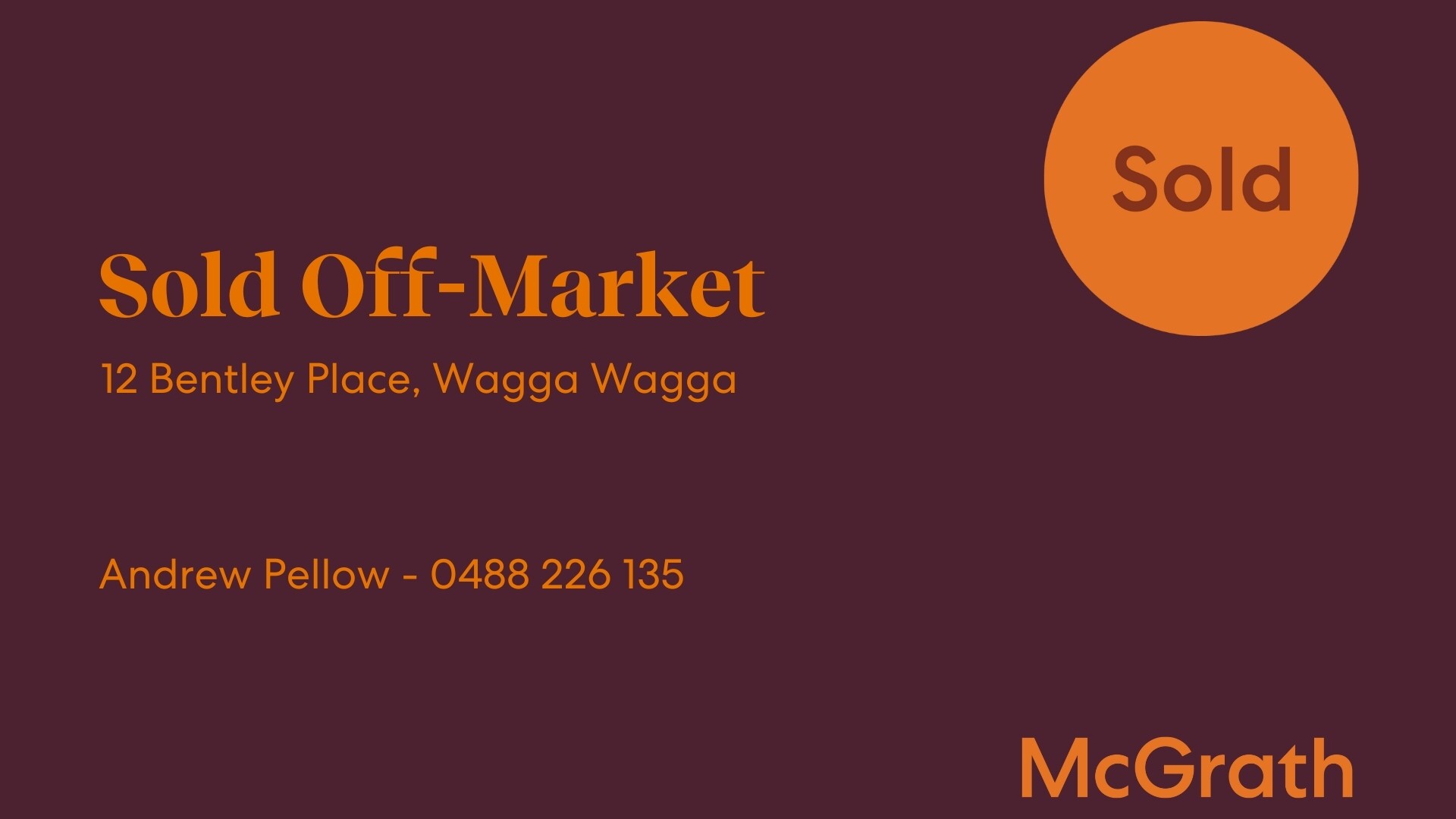 12 Bentley Place, Wagga Wagga NSW 2650 - McGrath Riverina